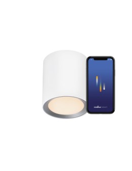 NORDLUX LandonSmar 1xLED Metal White ceiling lamp 2110850101