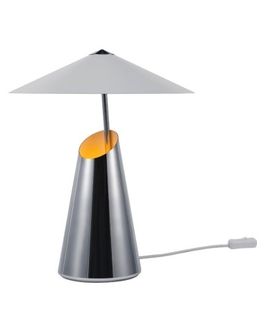 DFTP by NORDLUX TAIDO table lamp 1xE27 25W Metal Chrome.