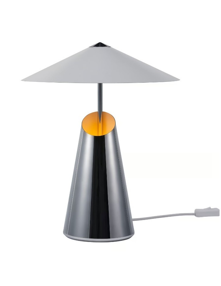 Scandinavian style table lamps - DFTP by NORDLUX TAIDO table lamp 1xE27 25W Metal Chrome. - product kolory-swiatla.pl 3