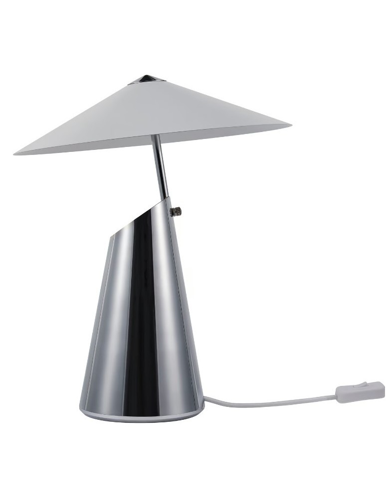 Scandinavian style table lamps - DFTP by NORDLUX TAIDO table lamp 1xE27 25W Metal Chrome. - product kolory-swiatla.pl 4
