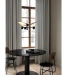 Scandinavian style chandeliers - DFTP by NORDLUX FABIOLA pendant lamp 3xGU10 40W Metal Black - product 4