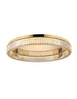 Azzardo SPARK Sufitowa 80 DIMM GO Złoty Połysk/Transparentny 1xLED Opcja Ściemniania AZ5786