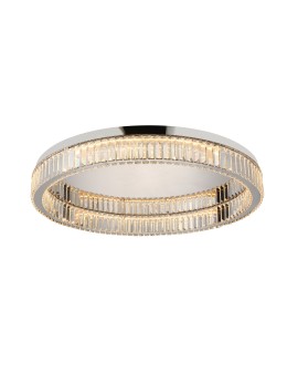 Azzardo SPARK Sufitowa 80 DIMM CH Chrom/Transparentny 1xLED Opcja Ściemniania AZ5787