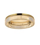 Ceiling lamps with crystals - Azzardo SPARK Ceiling 60 DIMM GO Gold Gloss/Transparent 1xLED Dimmable Option AZ5784 - product 1