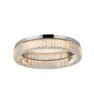 Ceiling lamps with crystals - Azzardo SPARK Ceiling 60 DIMM CH Chrome/Transparent 1xLED Dimmable Option AZ5785 - product 1