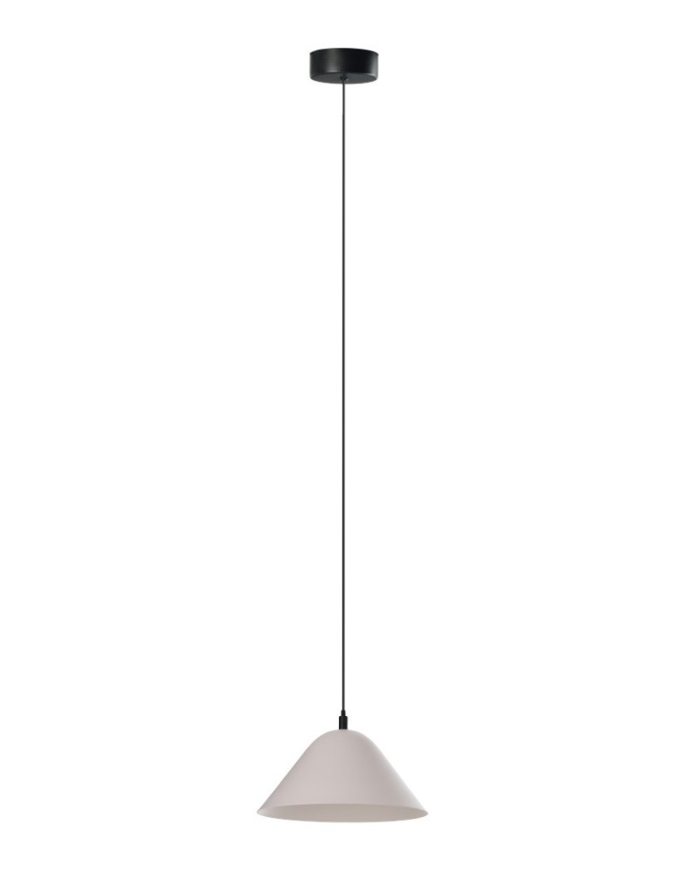 Single pendant lamps - Azzardo CAPRI C WH White 1xLED Pendant 3000K AZ5651 - product kolory-swiatla.pl 1