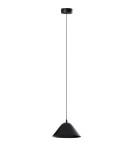 Single pendant lamps - Azzardo CAPRI C BK Black Mat 1xLED Pendant 3000K AZ5652 - product 1