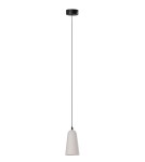 Single pendant lamps - Azzardo CAPRI B WH White 1xLED Pendant 3000K AZ5648 - product 1