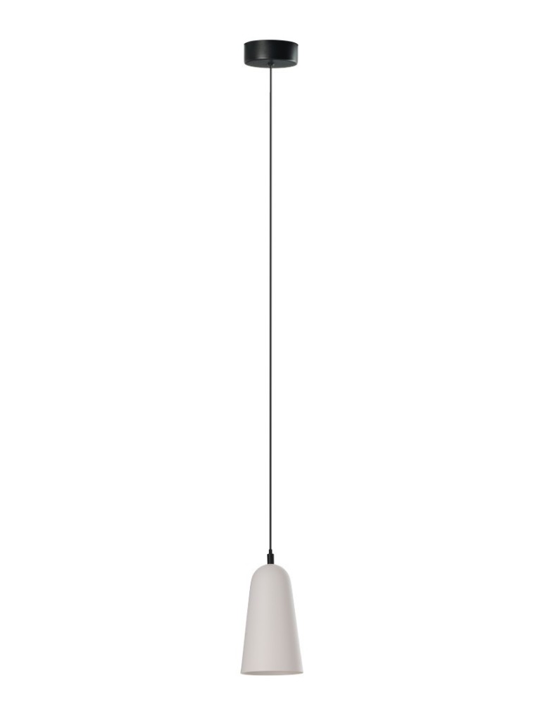 Single pendant lamps - Azzardo CAPRI B WH White 1xLED Pendant 3000K AZ5648 - product kolory-swiatla.pl 1