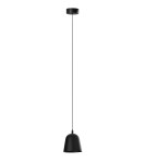 Single pendant lamps - Azzardo CAPRI A BK Black Matte 1xLED Pendant 3000K AZ5646 - product 1