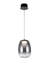 Azzardo PAMELA 20 BK CHROME Black Chrome/Smoke 1xLED LED pendant AZ5824