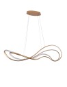 View Azzardo TWIST Pendant 3-STEP DIMM GO Gold Matte 1xLED 3 Brightness Modes AZ5734