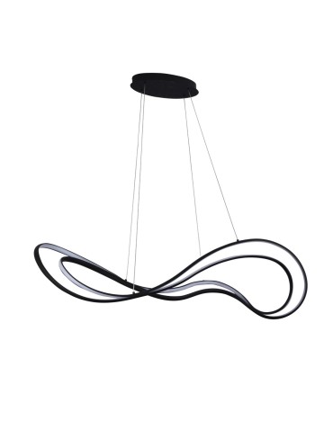 Azzardo TWIST Pendant 3-STEP DIMM BK Black Matte 1xLED 3 Brightness Modes AZ5733