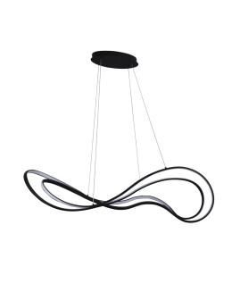 Azzardo TWIST Wisząca 3-STEP DIMM BK Czarny Mat 1xLED 3 Tryby Jasności AZ5733