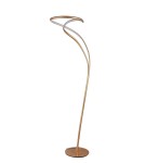 LED floor lamps - Azzardo TWIST Floor 3-STEP DIMM GO Gold Matte 1xLED 3 Brightness Modes AZ5738 - product 1