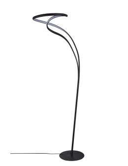 Azzardo TWIST Podłogowa 3-STEP DIMM BK Czarny Mat 1xLED 3 Tryby Jasności AZ5737