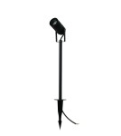 Garden lamps driven into the ground (with wedge) - Azzardo TRAST 2 IP54 BK Black/Transparent 1xGU10 AZ5862 Garden Spotlight. - product 1