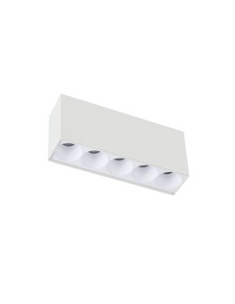 Azzardo TETRIX 5 8W CCT DIMM WH White 1xLED Surface-mounted Light Color Change Switch Dimming Option AZ6279