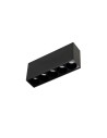 Azzardo TETRIX 5 8W CCT DIMM BK Black Matte 1xLED Surface-mounted Light Colour Change Switch Dimmable Option AZ6280