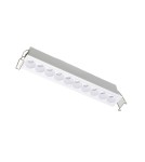 LED flush-mounted lamps - Azzardo TETRIX 10 GIPS 20W CCT DIMM WH White 1xLED Flush Mounted Light Color Change Switch Dimming Option AZ6277 - product 1