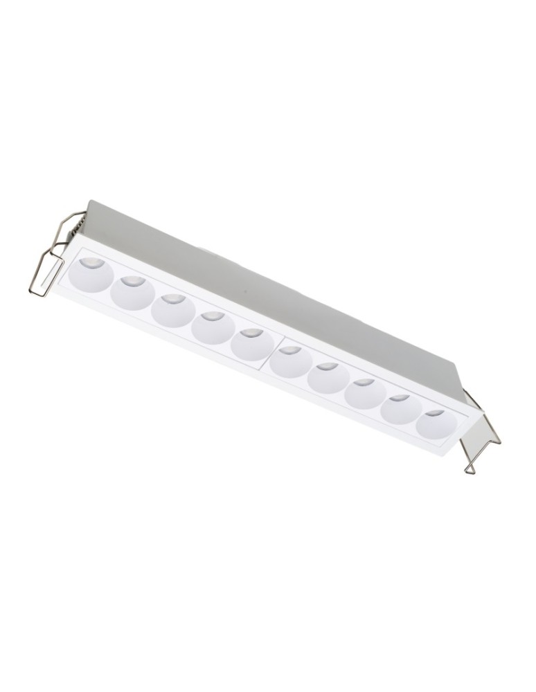 LED flush-mounted lamps - Azzardo TETRIX 10 GIPS 20W CCT DIMM WH White 1xLED Flush Mounted Light Color Change Switch Dimming Option AZ6277 - product kolory-swiatla.pl 1