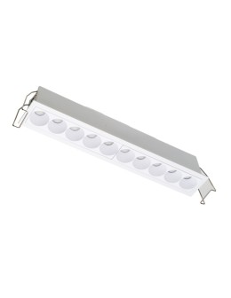 Azzardo TETRIX 10 GIPS 20W CCT DIMM WH White 1xLED Flush Mounted Light Color Change Switch Dimming Option AZ6277