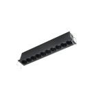 LED flush-mounted lamps - Azzardo TETRIX 10 GIPS 20W CCT DIMM BK Black Matte 1xLED Flush Mounted Light Color Change Switch Dimmable Option AZ6278 - product 1