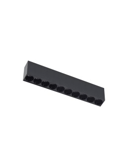 Azzardo TETRIX 10 20W CCT DIMM BK Black Matte 1xLED Surface-mounted Light Color Change Switch Dimming Option AZ6282