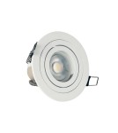 Round flush-mounted lamps - YASKR Halo Mesh 1xGU10 white RL0103-WH White - product 2
