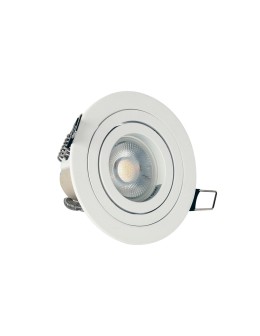 YASKR Oczko Halo 1xGU10 białe RL0103-WH  Biały - produkt 2