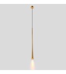 Pendant tube lamps - YASKR Elysia 1xLED Gold Pendant Lamp PL0121-GD Gold - product 4
