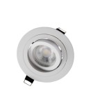 Round flush-mounted lamps - YASKR Halo Mesh 1xGU10 white RL0103-WH White - product 1