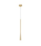 Pendant tube lamps - YASKR Elysia 1xLED Gold Pendant Lamp PL0121-GD Gold - product 5