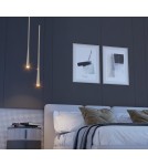 Pendant tube lamps - YASKR Elysia 1xLED Gold Pendant Lamp PL0121-GD Gold - product 6