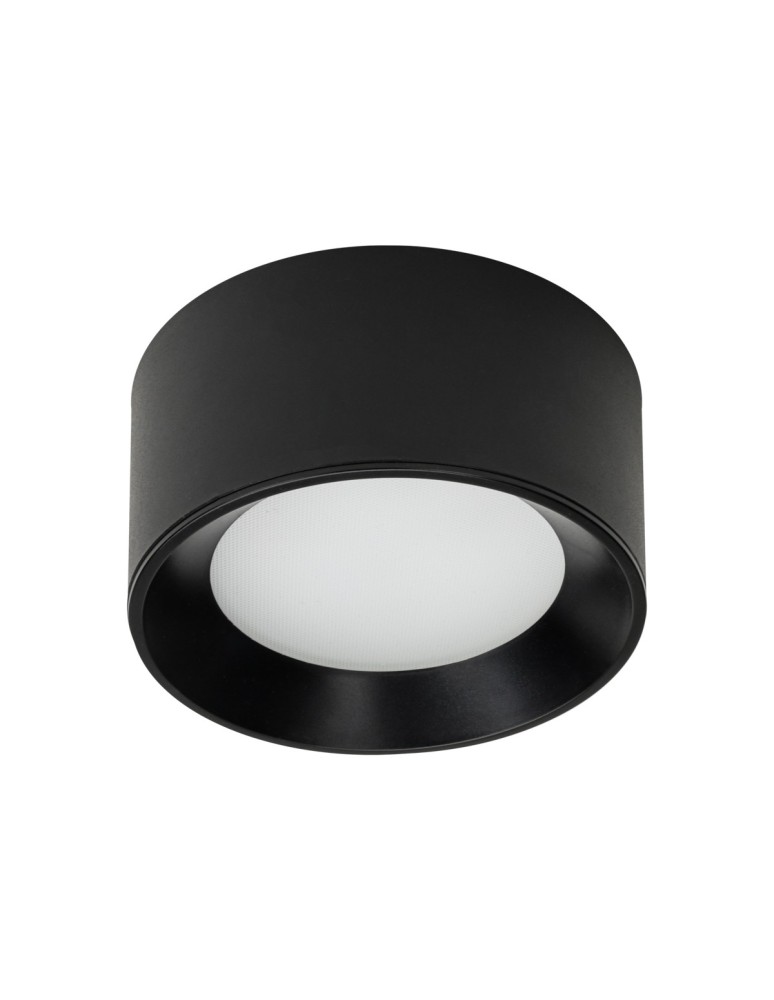 Bathroom ceiling lamps - Italux Sirius Surface-mounted Black IP44 1xLED 8W 3000K+4000K WG-604A/BJ-WW/MULTI - product kolory-swiatla.pl 3