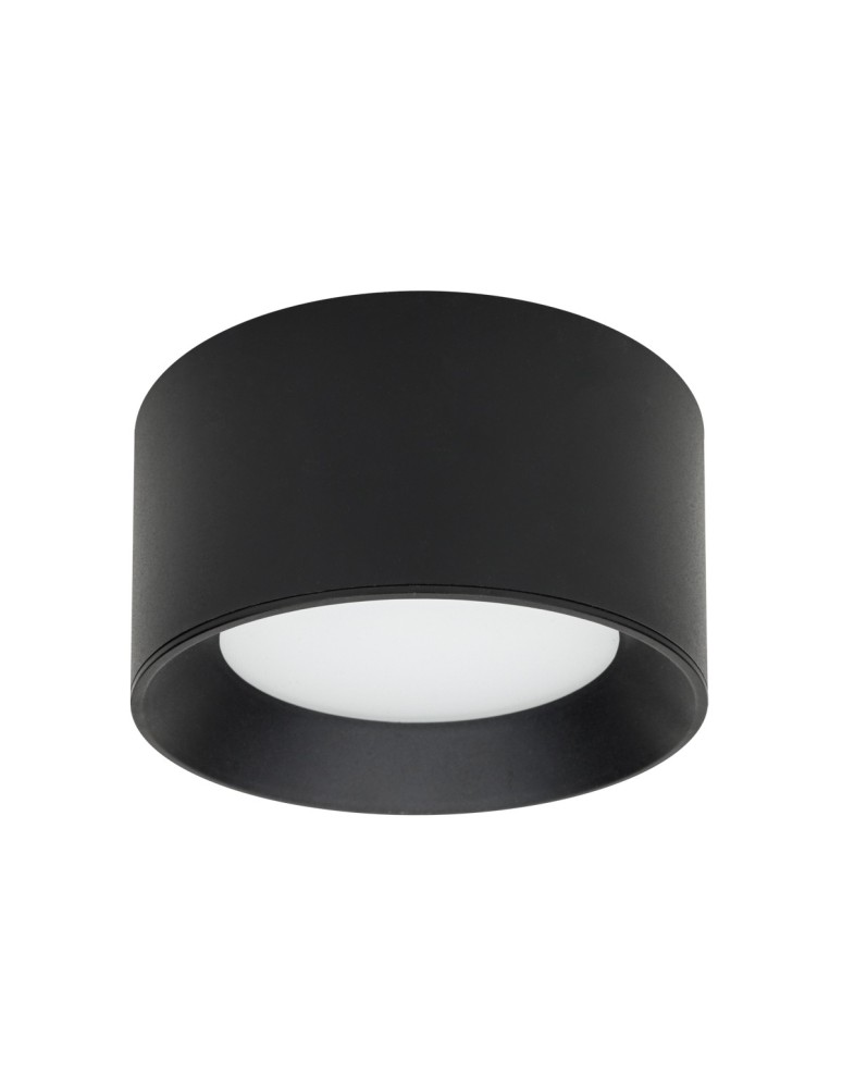 Bathroom ceiling lamps - Italux Sirius Surface Mounted Black IP44 1xLED 13W 3000K+4000K WG-606A/BJ-WW/MULTI - product kolory-swiatla.pl 1
