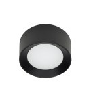 Bathroom ceiling lamps - Italux Sirius Surface Mounted Black IP44 1xLED 13W 3000K+4000K WG-606A/BJ-WW/MULTI - product 4