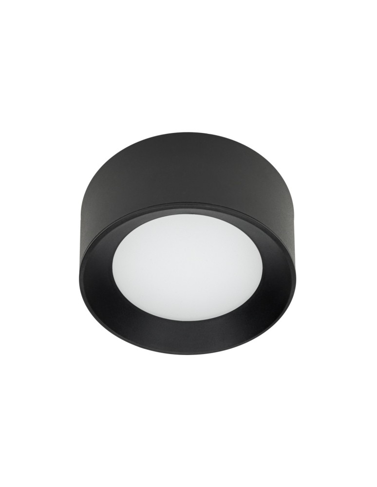 Bathroom ceiling lamps - Italux Sirius Surface Mounted Black IP44 1xLED 13W 3000K+4000K WG-606A/BJ-WW/MULTI - product kolory-swiatla.pl 4