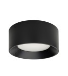 Bathroom ceiling lamps - Italux Sirius Surface-mounted Black IP44 1xLED 28W 3000K+4000K WG-608C/BJ-WW/MULTI - product 1