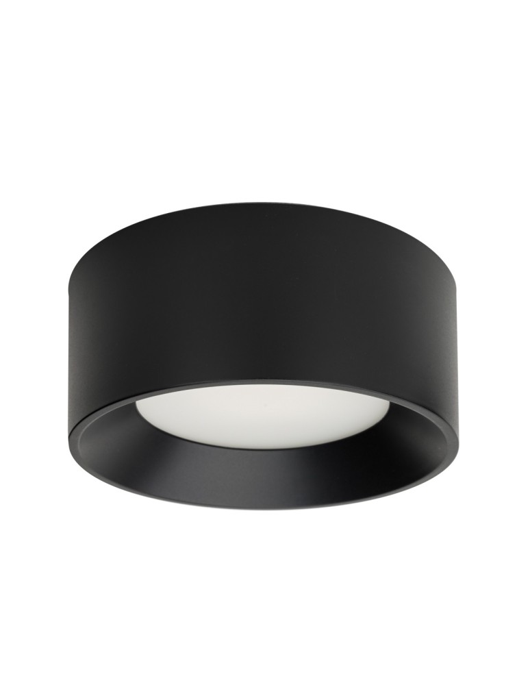 Bathroom ceiling lamps - Italux Sirius Surface-mounted Black IP44 1xLED 28W 3000K+4000K WG-608C/BJ-WW/MULTI - product kolory-swiatla.pl 1