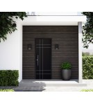 Outdoor wall lamps - Italux Lenta 3K Outdoor Wall Mounted Black Sandblasted IP54 1xLED 15W 3000K OWL-2805-1-3K - product 2
