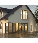 Outdoor wall lamps - Italux Mutti 4K Outdoor Wall Mounted Black Sandblasted IP54 6xLED 14W 4000K OWL-2051-06-4K - product 3