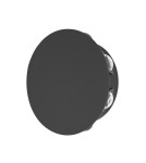Outdoor wall lamps - Italux Macba Outdoor Wall Mounted Black Sandblasted IP54 1xLED 8W 4000K OWL-6031-8-4K - product 2
