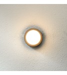 Outdoor wall lamps - Italux Rosta Outdoor Wall Mounted Black Sandblasted IP54 1xLED 5W 4000k OWL-3062-S-4K - product 2