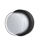 Outdoor wall lamps - Italux Rosta Outdoor Wall Mounted Black Sandblasted IP54 1xLED 12W 4000k OWL-3062-4K - product 1