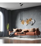 Pendant tube lamps - YASKR Elysia Pendant Lamp 1xLED black PL0121-BK Black - product 2