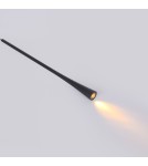 Pendant tube lamps - YASKR Elysia Pendant Lamp 1xLED black PL0121-BK Black - product 4