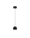 YASKR Lampa Wisząca Aurenia 1xLED czarna PL0122-CB  Czarny