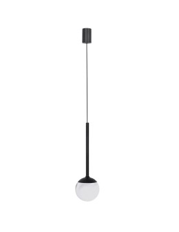 YASKR Lampa Wisząca Orra 1xLED czarna PL0105-BK  Czarny