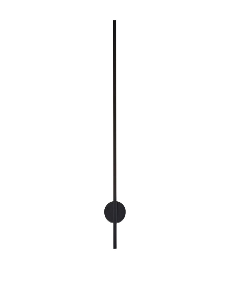 Designer wall lamps - YASKR Wall lamp Chloe 1xLED black IP44 WL0107-BK Black - product kolory-swiatla.pl 3
